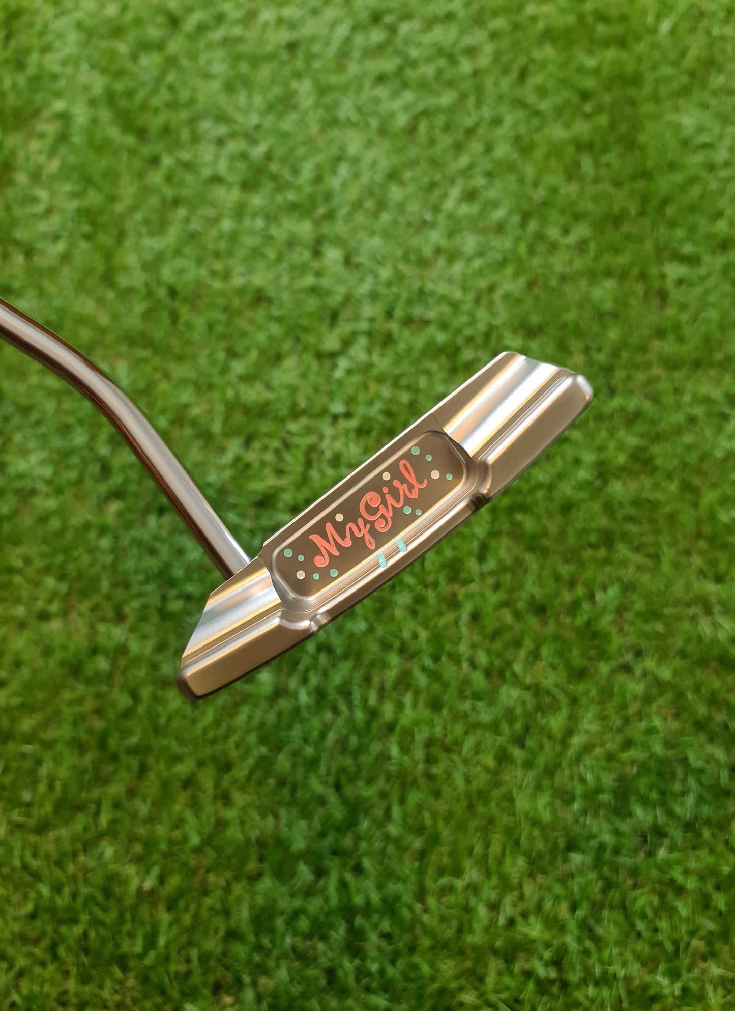 Scotty Cameron My Girl 2011 Fun & Sun Tiffany Blue and Pink Putter