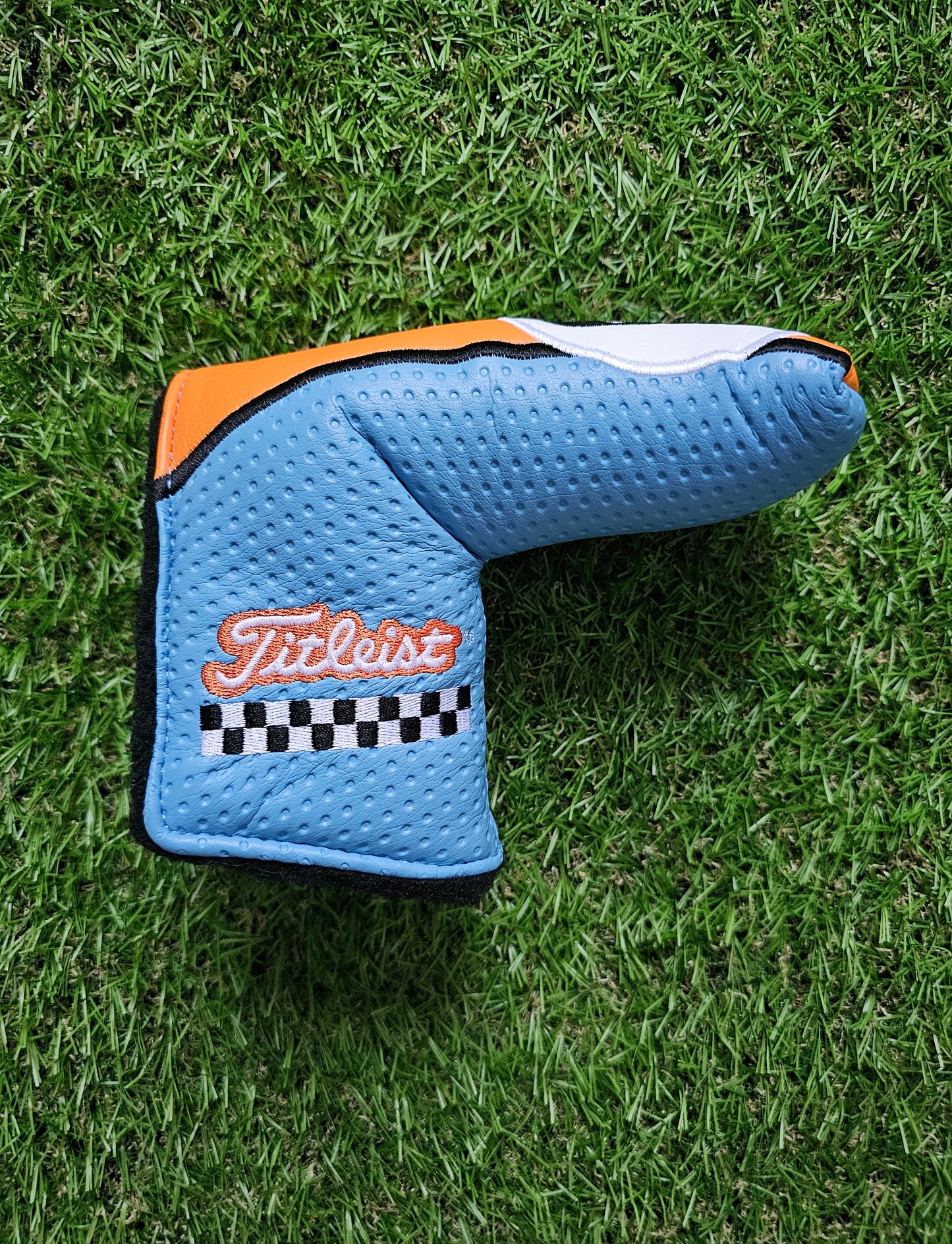 Scotty Cameron 2018 Holiday H18 Newport Squareback Blue Orange Headcover