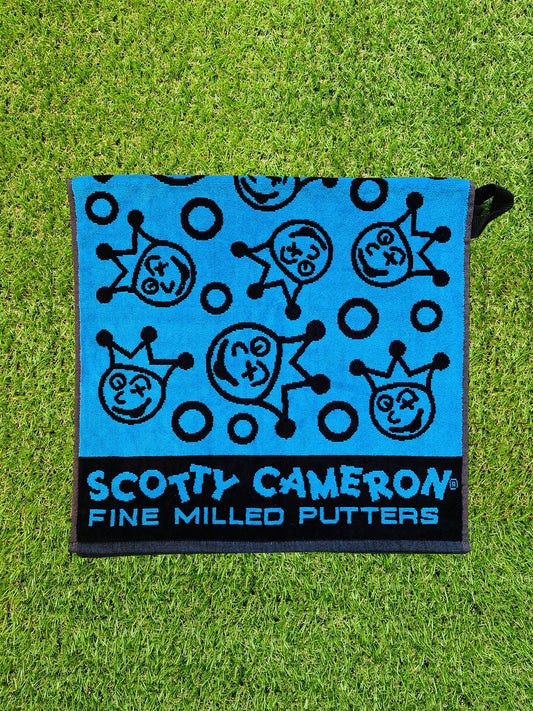 Scotty Cameron Dancing Jackpot Johnny Towel - Blue/Black
