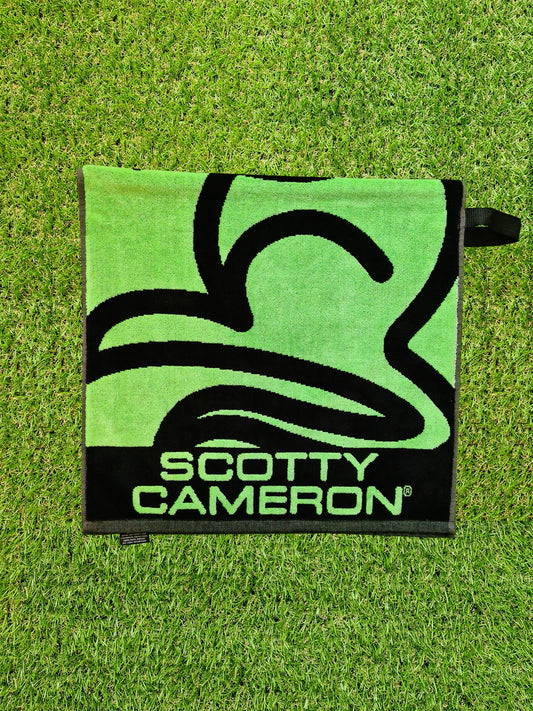 Scotty Cameron Super Rat Towel - Lime/Black