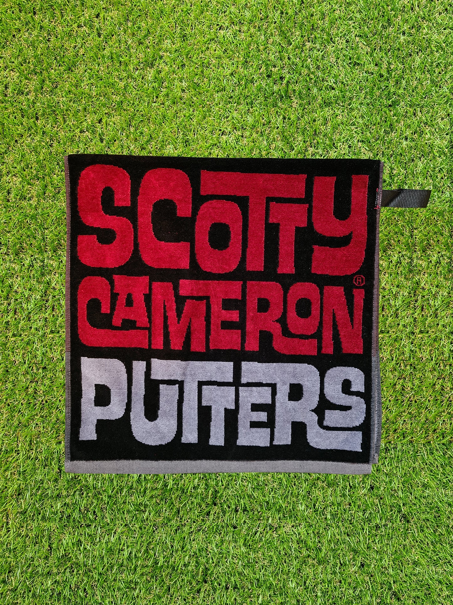 Scotty Cameron Malibu Towel - Red/Black/Grey