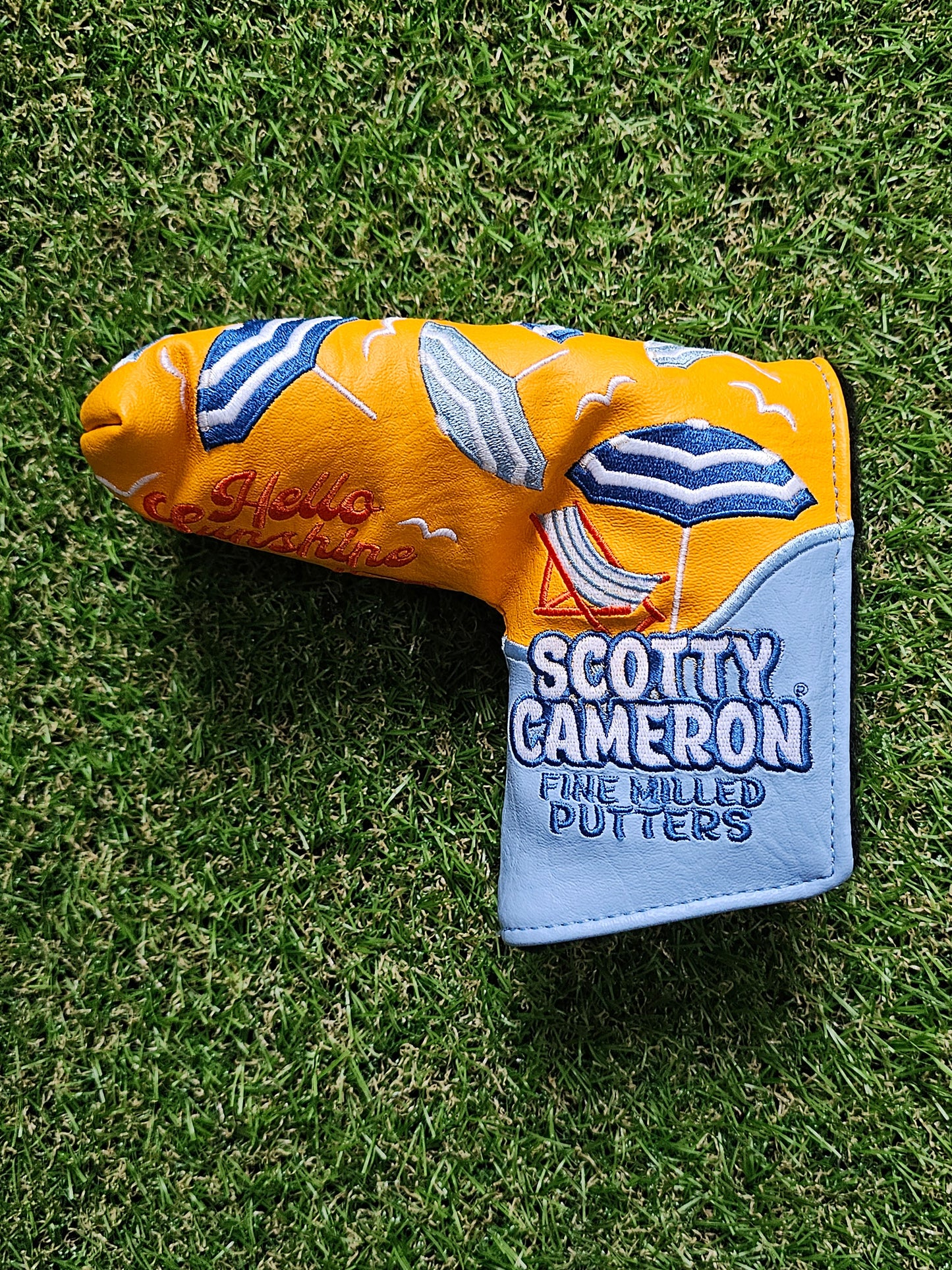 Scotty Cameron My Girl 2024 Yellow & Blue Headcover