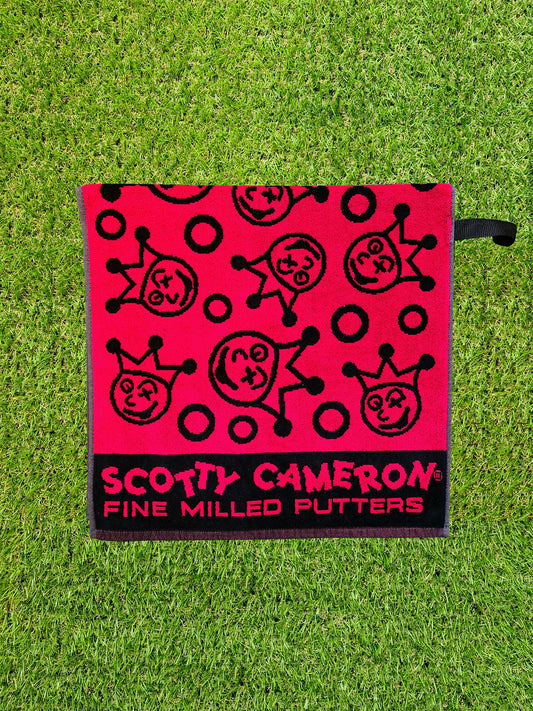 Scotty Cameron Dancing Jackpot Johnny Towel - Red/Black