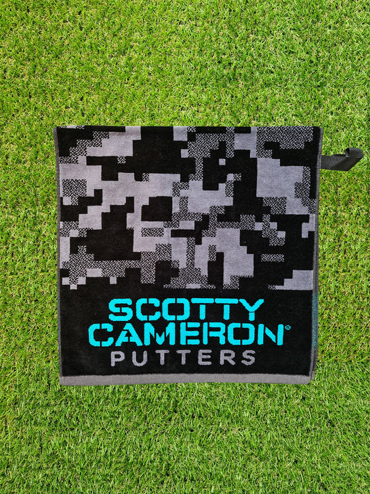 Scotty Cameron Tiffany Blue Camouflage Towel