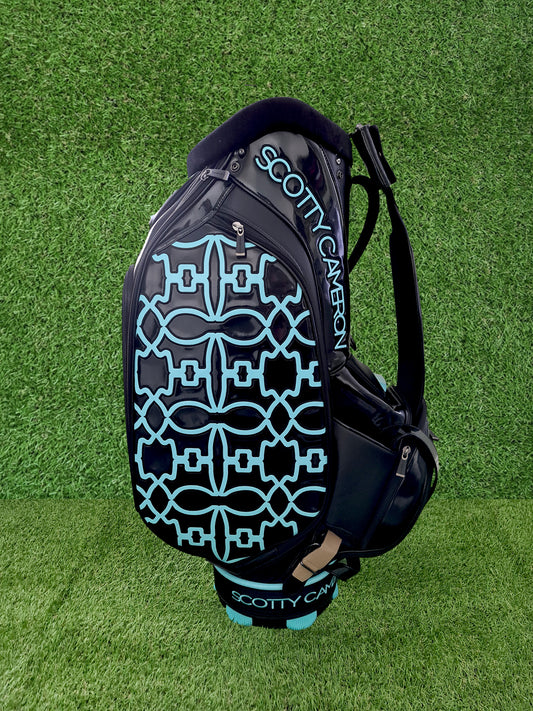Scotty Cameron 2015 Scotty Dog Pattern Tiffany Blue Tour Bag