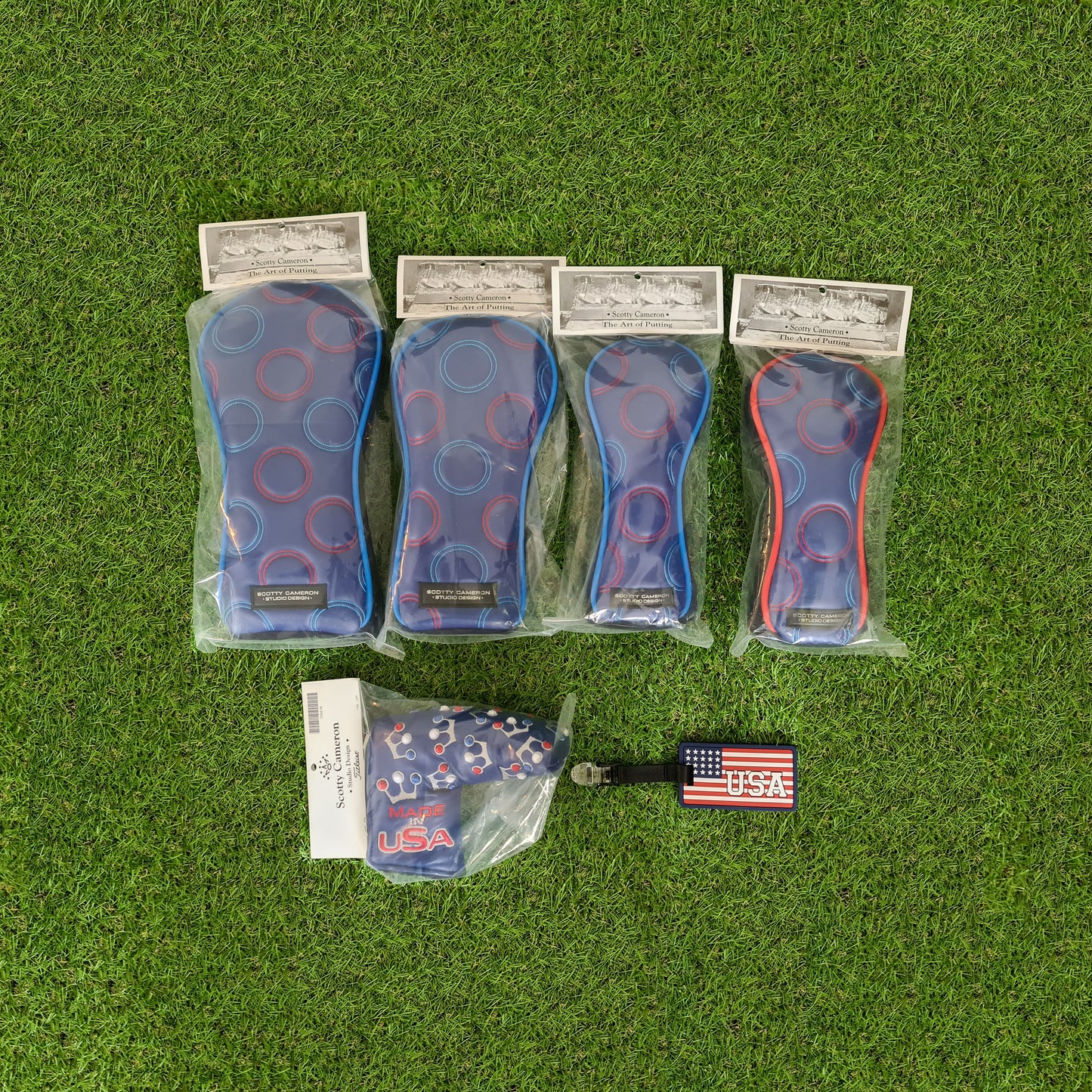 Scotty Cameron US Open 2022 Headcover Set