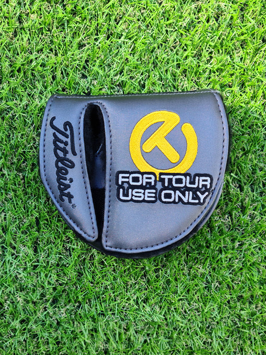 Scotty Cameron Yellow Grey Mid Round CT Tour Headcover