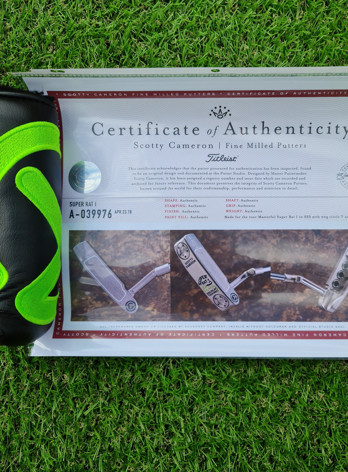 Scotty Cameron Super Rat 1 GSS Circle T Putter