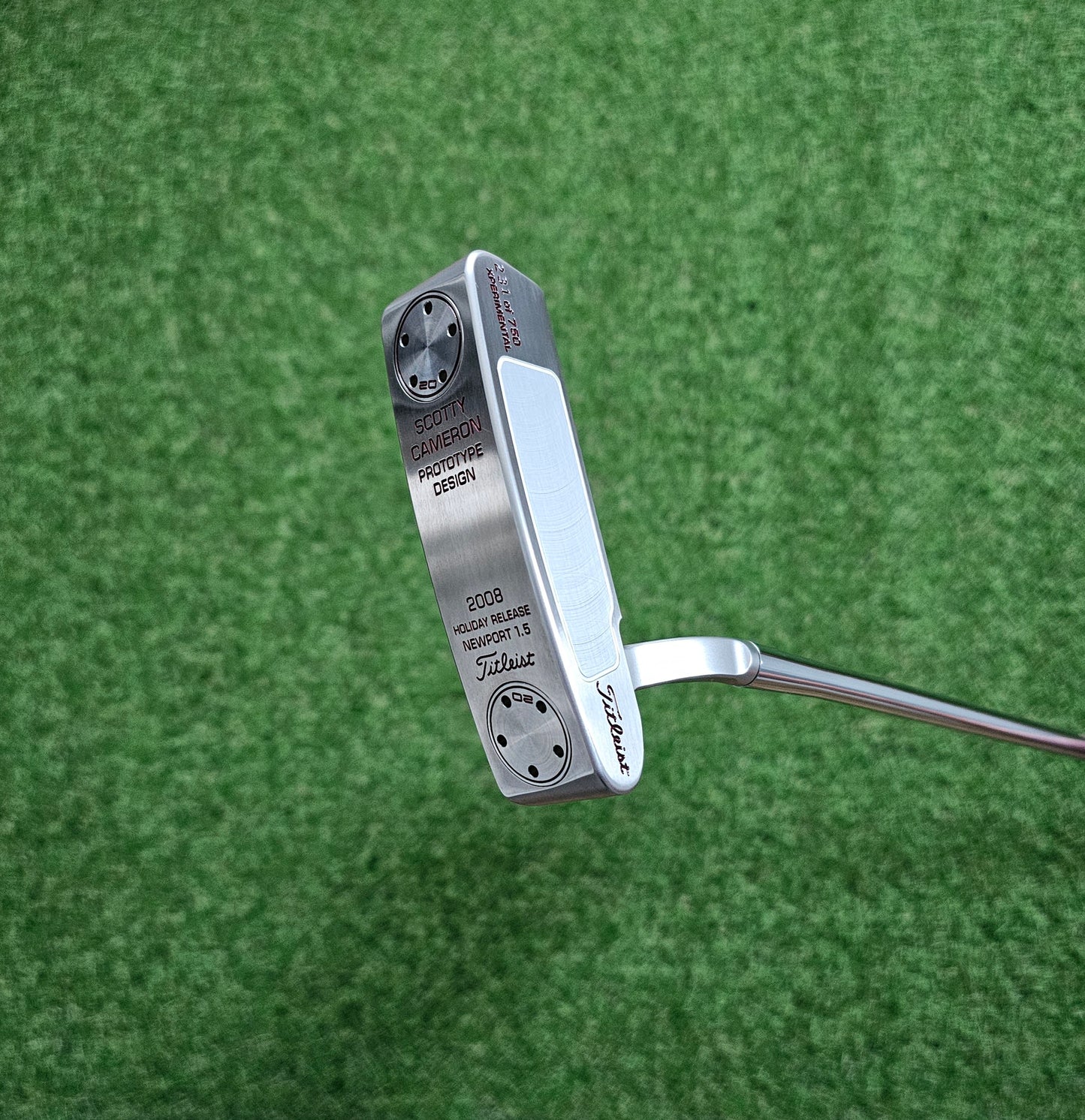Scotty Cameron Holiday 2008 Buttonback Putter