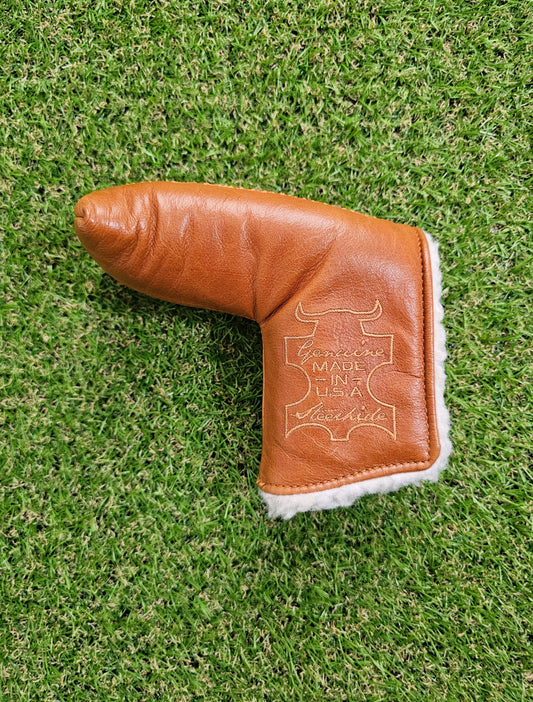 Scotty Cameron 2008 Newport 2 Buttonback Brown Leather Headcover
