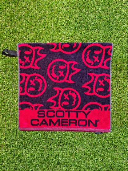 Scotty Cameron Hot Head Harry Towel - Red/Black