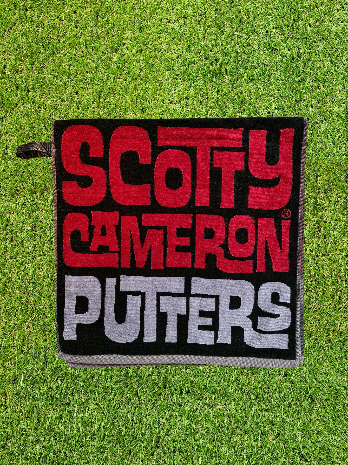 Scotty Cameron Malibu Towel - Red/Black/Grey