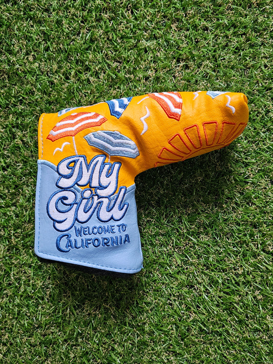 Scotty Cameron My Girl 2024 Yellow & Blue Headcover