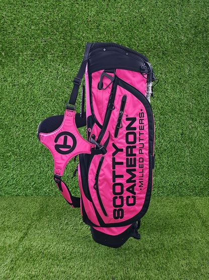 Scotty Cameron 2024 M&G Paloma Pink Pathfinder Stand Bag