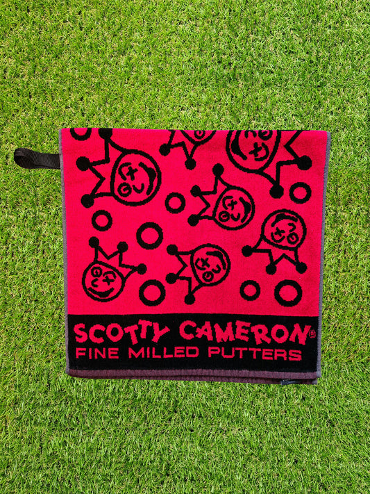 Scotty Cameron Dancing Jackpot Johnny Towel - Red/Black
