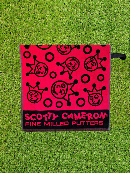 Scotty Cameron Dancing Jackpot Johnny Towel - Red/Black