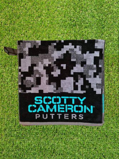 Scotty Cameron Tiffany Blue Camouflage Towel