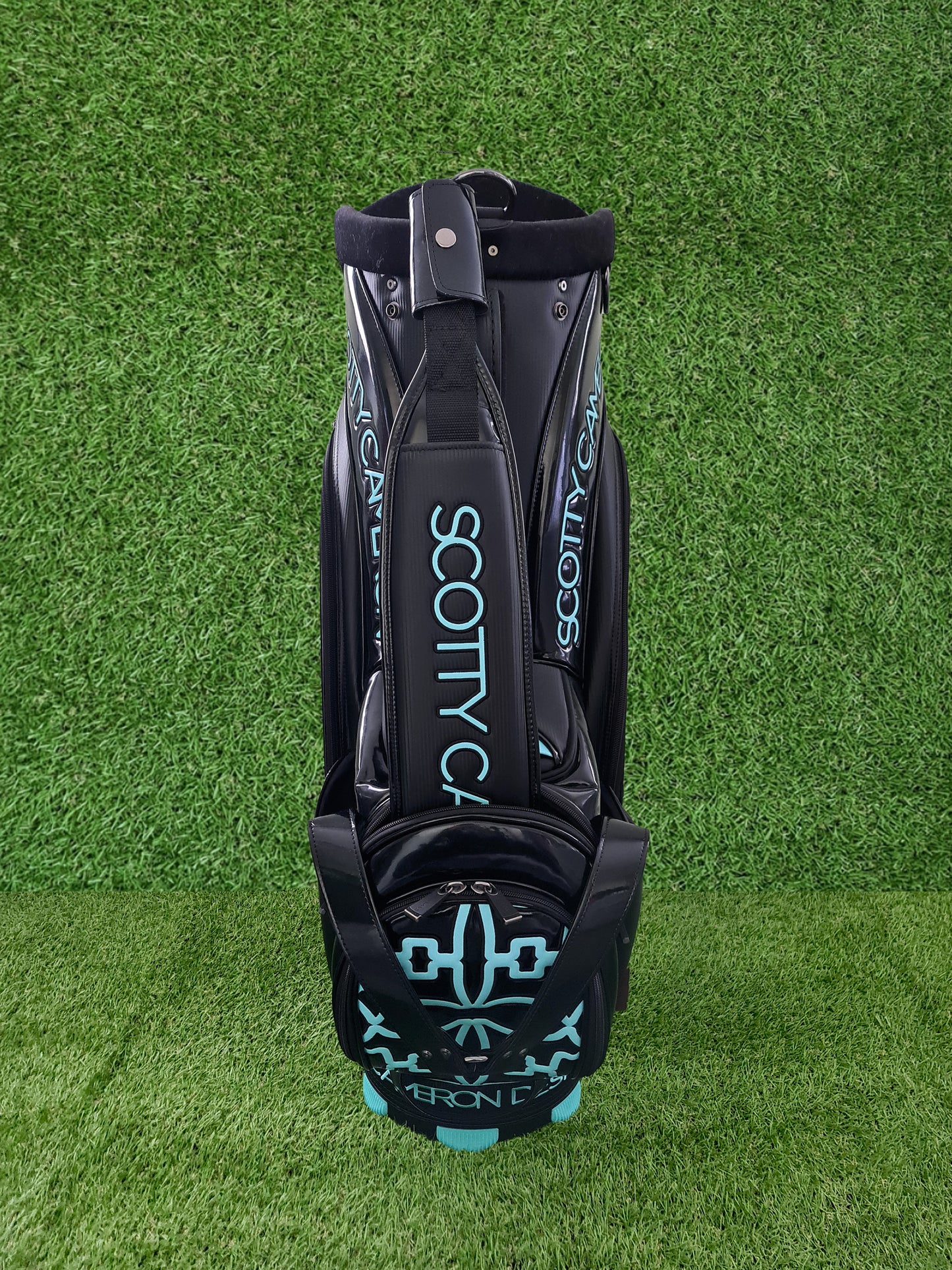 Scotty Cameron 2015 Scotty Dog Pattern Tiffany Blue Tour Bag