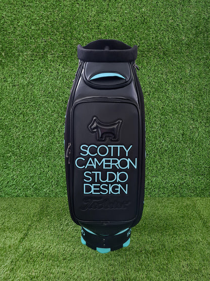Scotty Cameron 2015 Scotty Dog Pattern Tiffany Blue Tour Bag