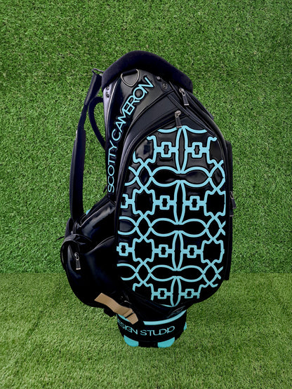 Scotty Cameron 2015 Scotty Dog Pattern Tiffany Blue Tour Bag