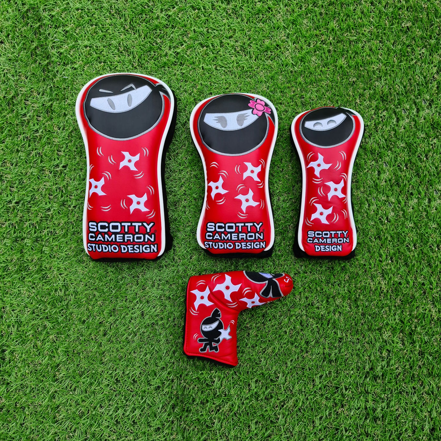 Scotty Cameron Wasabi Headcover Set