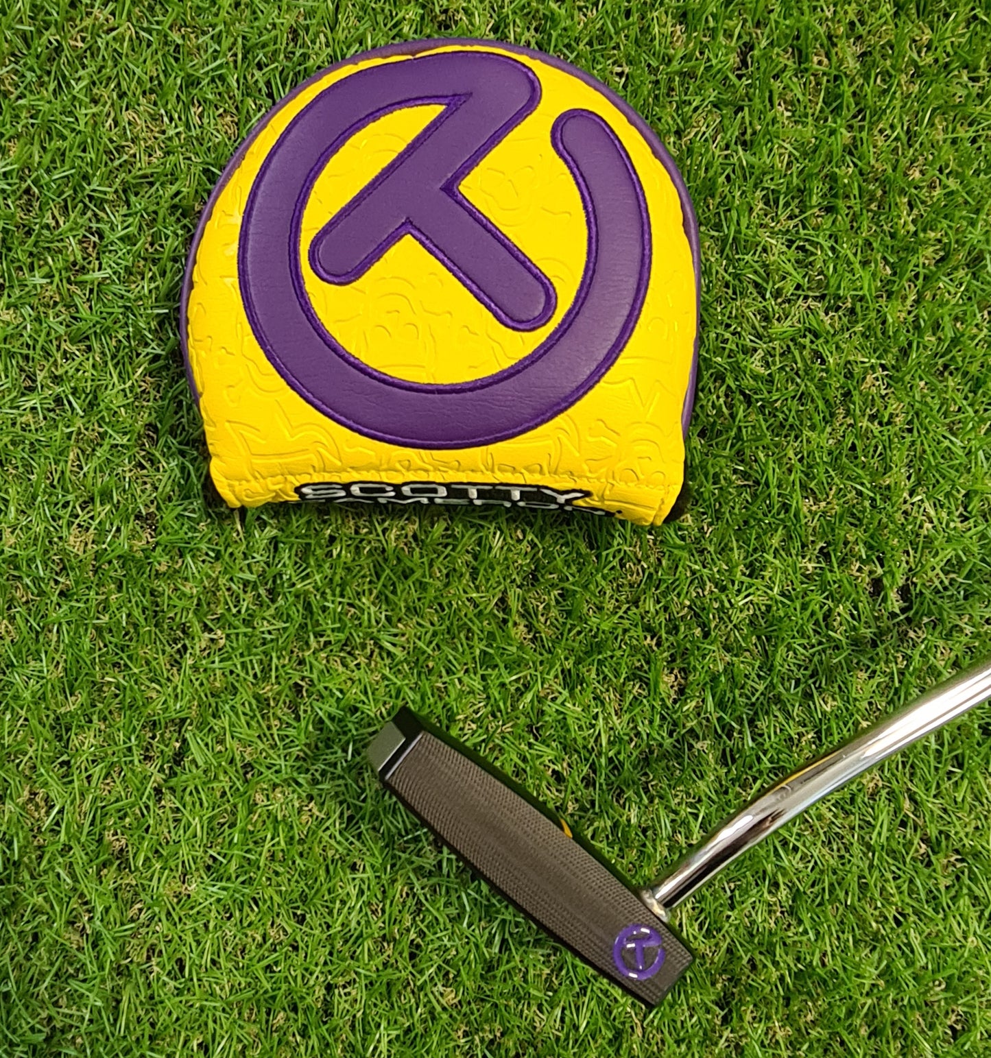Scotty Cameron T5.5 Prototype Tour Yellow & Purple Putter
