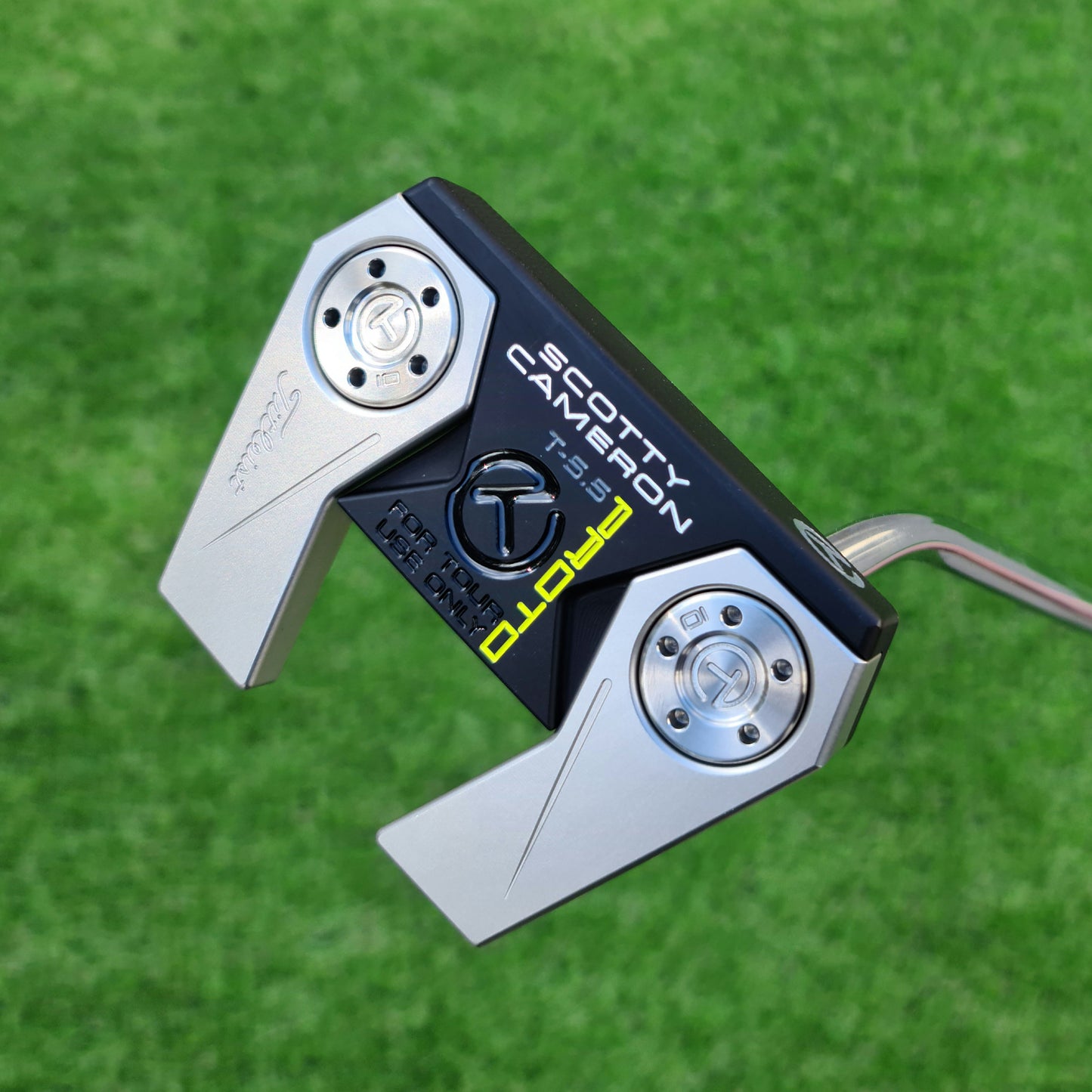 Scotty Cameron T5.5 Prototype Tour Yellow & Black Putter